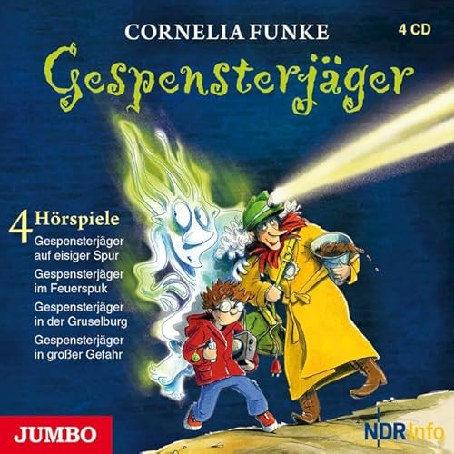 Imagen de archivo de Gespensterjger, 4 Audio-Cds: Gespensterjger Auf Eisiger Spur, Gespensterjger Im Feuerspuk, Gespensterjger In Der Gruselburg, Gespensterjger In Groer Gefahr. 303 Min. a la venta por Revaluation Books