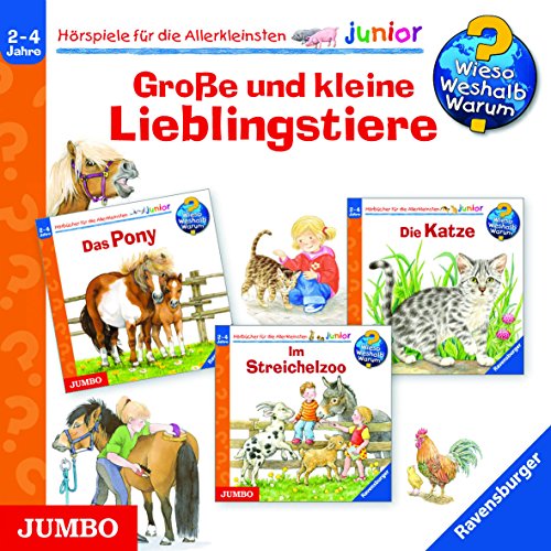 Beispielbild fr Wieso? Weshalb? Warum? junior: Groe und kleine Lieblingstiere zum Verkauf von medimops