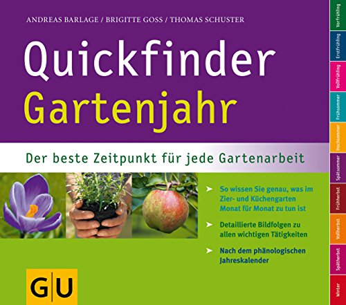 9783833816123: Quickfinder Gartenjahr: Der beste Zeitpunkt fr jede Gartenarbeit