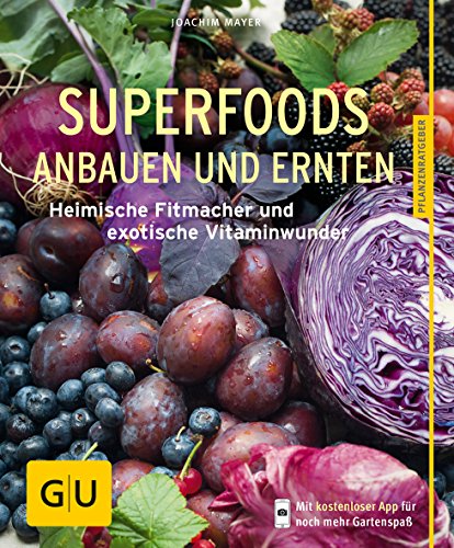 Beispielbild für Superfoods anbauen und ernten: Heimische Fitmacher und exotische Vitaminwunder (GU Pflanzenratgeber) zum Verkauf von medimops