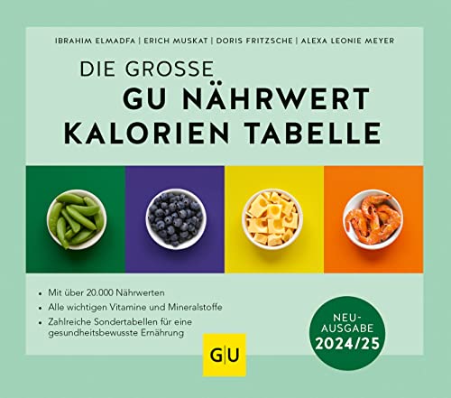 9783833890406: Die groe GU Nhrwert-Kalorien-Tabelle 2024/25