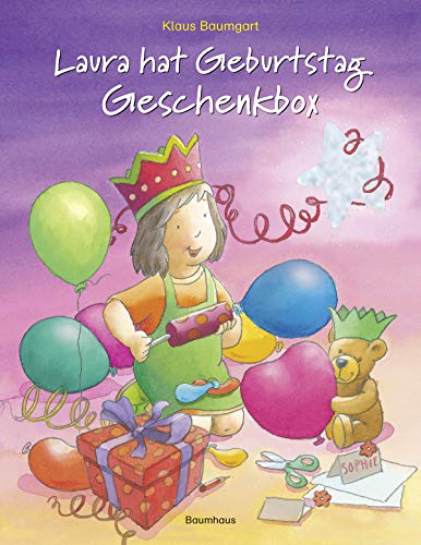 Imagen de archivo de Laura hat Geburtstag - Geschenkbox: Mit Buch, Hrbuch und Spiel (Lauras Stern - Erstleser, Band 10) a la venta por medimops