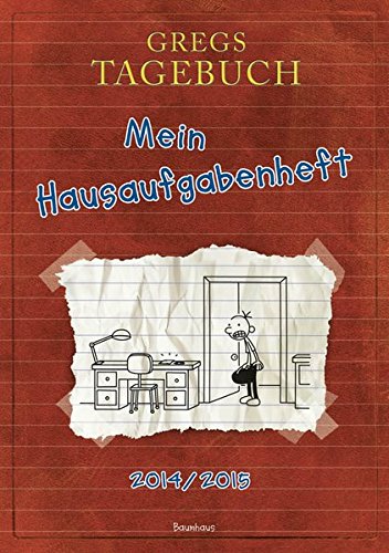 Gregs Tagebuch - Mein Hausaufgabenheft 2014/2015 : Gregs Tagebuch - Hausaufgabenheft mit Schülerkalender 15 x 21 cm - Jeff Kinney