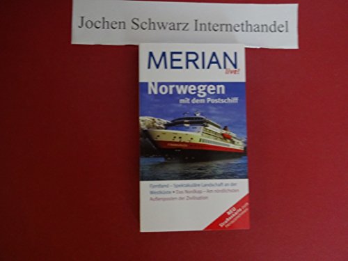 Beispielbild fr Norwegen mit dem Postschiff: Fjordland - Spektakulre Landschaft an der Westkste . Das Nordkap - Am nrdlichsten Auenposten der Zivilisation (MERIAN live) zum Verkauf von medimops