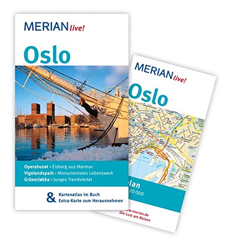 9783834206916: MERIAN live! Reisefhrer Oslo: Mit Kartenatlas im Buch und Extra-Karte zum Herausnehmen