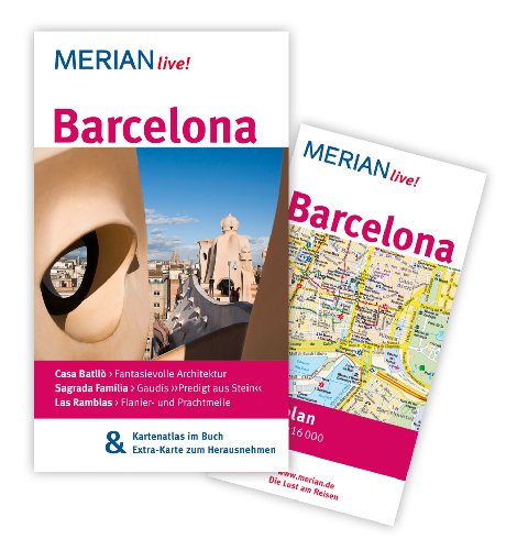 MERIAN live! Reiseführer Barcelona: Mit Kartenatlas im Buch und Extra-Karte zum Herausnehmen - Klöcker, Harald