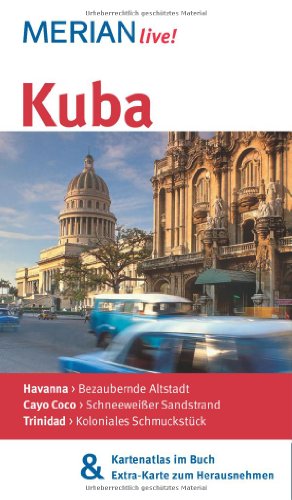 9783834211699: Kuba: MERIAN live! Mit Kartenatlas im Buch und Extra-Karte zum Herausnehmen