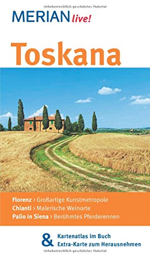 9783834212290: Toskana: Mit Kartenatlas im Buch und Extra-Karte zum Herausnehmen