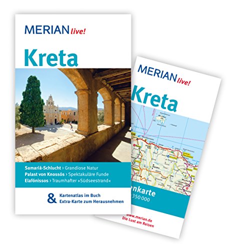 Imagen de archivo de Kreta: MERIAN live! - Mit Kartenatlas im Buch und Extra-Karte zum Herausnehmen a la venta por Buchhandlung & Antiquariat Rother