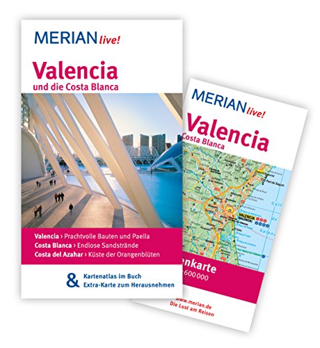 Beispielbild fr Valencia und die Costa Blanca: MERIAN live! - Mit Kartenatlas im Buch und Extra-Karte zum Herausnehmen zum Verkauf von medimops