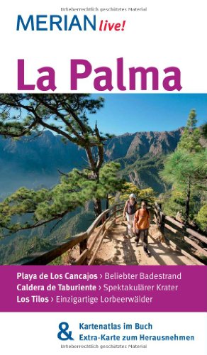 9783834216090: La Palma: MERIAN live! - Mit Kartenatlas im Buch und Extra-Karte zum Herausnehmen