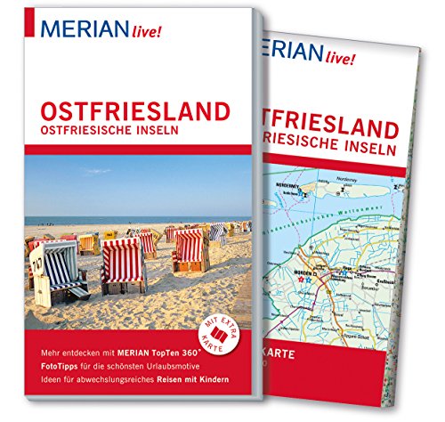 MERIAN live! Reiseführer Ostfriesland Ostfriesische Inseln: Mit Extra-Karte zum Herausnehmen - Diers, Knut