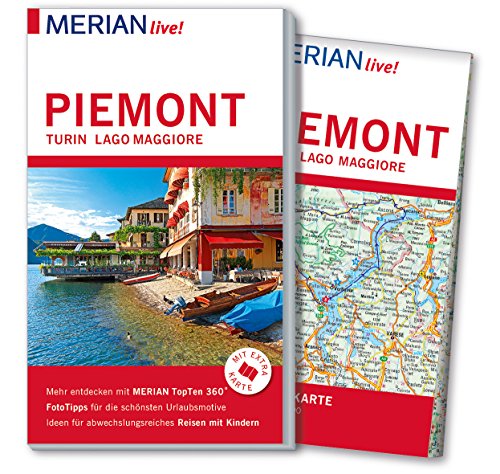 9783834221513: MERIAN live! Reisefhrer Piemont Turin Lago Maggiore: Mit Extra-Karte zum Herausnehmen