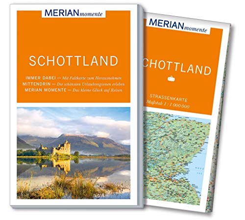 Imagen de archivo de MERIAN momente Reiseführer Schottland: Mit Extra-Karte zum Herausnehmen a la venta por WorldofBooks