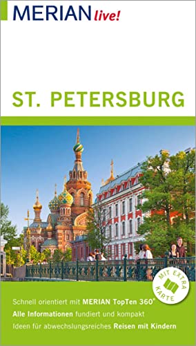Stock image for MERIAN live! Reisefhrer St. Petersburg: Mit Extra-Karte zum Herausnehmen for sale by medimops