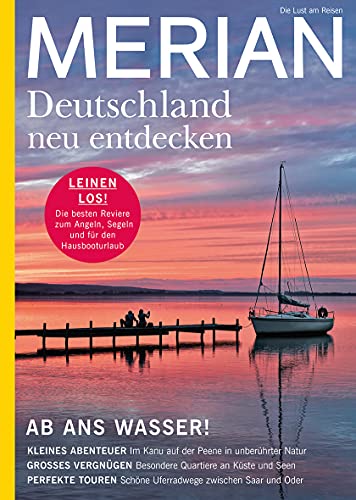 Stock image for MERIAN Magazin Deutschland neu entdecken / Ab ans Wasser 08/21 (MERIAN Hefte) for sale by medimops