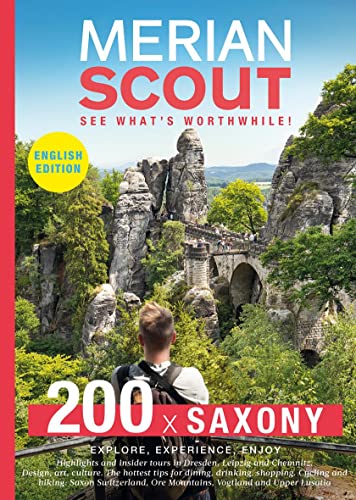 Stock image for MERIAN Scout Sachsen englische Version for sale by GreatBookPrices