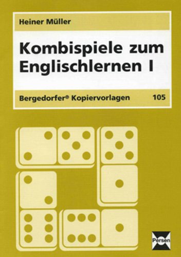 Beispielbild fr Kombispiele zum Englischlernen I zum Verkauf von medimops