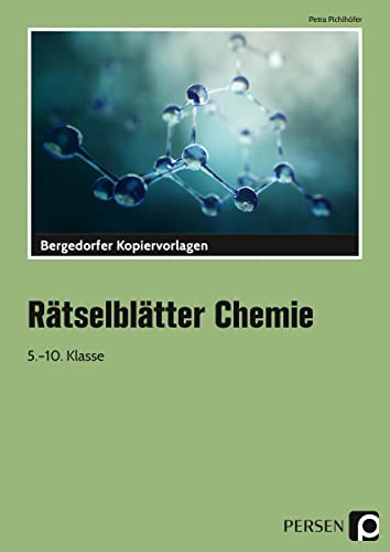 9783834424877: Rätselblätter Chemie: 5. bis 10. Klasse