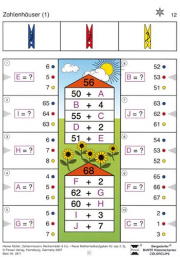 9783834428110: Mller, H: Zahlenmauern, Rechenrder & Co. 1-4. SJ