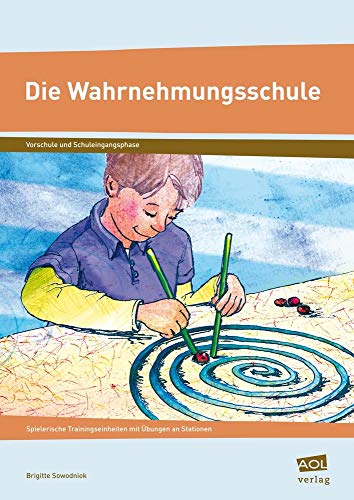 Beispielbild fr Die Wahrnehmungsschule Trainingseinheiten mit bungen an Stationen (1. und 2. Klasse) zum Verkauf von Buchpark