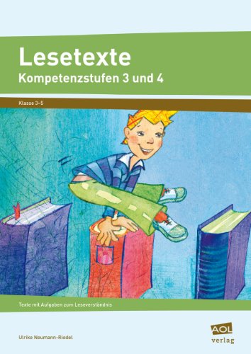 9783834455239: Lesetexte Kompetenzstufen 3 und 4: Texte mit Aufgaben zum Leseverstndnis. Klasse 3-4