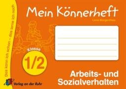 9783834602961: Mein Knnerheft - Arbeits- und Sozialverhalten Klasse 1/2: Das kann ich schon - das lerne ich noch