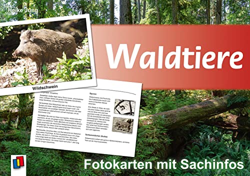 Waldtiere - Fotokarten mit Sachinfos (9783834604323) by Jung, Heike
