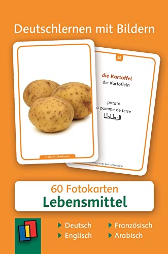 9783834631541: Lebensmittel: 60 Fotokarten auf Deutsch, Englisch, Franzsisch und Arabisch