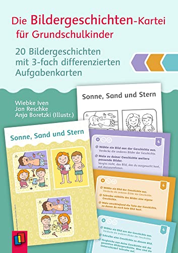 Beispielbild fr Die Bildergeschichten-Kartei fr Grundschulkinder -Language: german zum Verkauf von GreatBookPrices