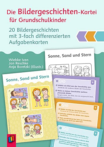 Imagen de archivo de Die Bildergeschichten-Kartei fr Grundschulkinder -Language: german a la venta por GreatBookPrices