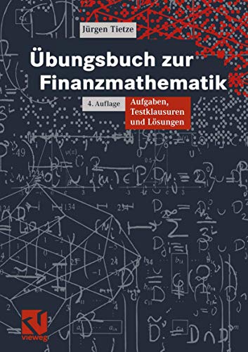 9783834800305: œbungsbuch zur Finanzmathematik. Aufgaben, Testklausuren und Lsungen