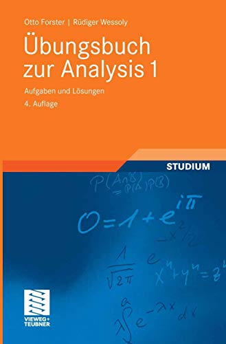 9783834803078: bungsbuch zur Analysis 1: Aufgaben und Lsungen