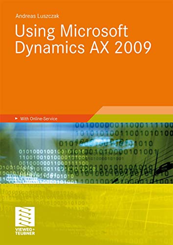 Stock image for Using Microsoft Dynamics AX 2009 for sale by HPB Inc.