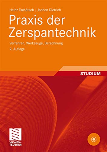 Beispielbild fr Praxis der Zerspantechnik: Verfahren, Werkzeuge, Berechnung (Vieweg Praxiswissen) [Gebundene Ausgabe] Heinz Tschtsch (Autor), Jochen Dietrich (Mitarbeiter) Auch heutzutage besitzt die Zerspanungstechnik zur Herstellung einfacher und komplexer Bauteile groe Bedeutung. Dieses Fachbuch behandelt in prgnanter und verstndlicher Art bewhrte und neue Verfahren der Zerspantechnik. Alle Verfahren werden nach einer einheitlichen Systematik praxisgerecht behandelt. Wichtige Aspekte wie beispielsweise erreichbare Genauigkeiten, Fehler und Richtwerttabellen geben wertvolle Informationen fr die Praxis. Ausfhrliche Berechnungsbeispiele und Verstndnisfragen geben aber auch dem Studierenden Sicherheit beim Erarbeiten des Stoffes. Die normenaktualisierte 10. Auflage wurde neu gegliedert, Bilder und Text wurden dem heutigen Stand der Technik angepasst. Prof. Dr.-Ing. E.h. Heinz Tschtsch war lange Jahre in leitenden Stellungen der Industrie als Betriebs- und Werkleiter und danach Professor fr We zum Verkauf von BUCHSERVICE / ANTIQUARIAT Lars Lutzer