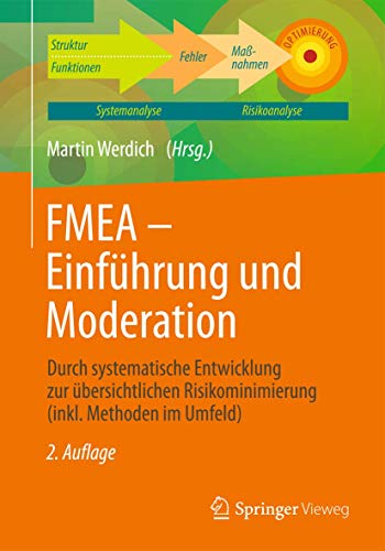 FMEA - Einfï¿½hrung und Moderation: Durch systematische Entwicklung zur ï¿½bersichtlichen Risikominimierung (inkl. Methoden im Umfeld) - Martin Werdich