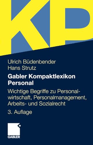 Imagen de archivo de Gabler Kompaktlexikon Personal a la venta por Chiron Media