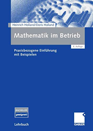 Imagen de archivo de Mathematik im Betrieb a la venta por medimops