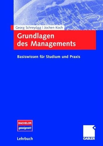 Imagen de archivo de Grundlagen des Managements: Basiswissen fr Studium und Praxis a la venta por medimops