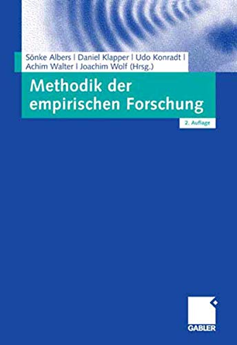 9783834904690: Methodik der empirischen Forschung (German Edition)