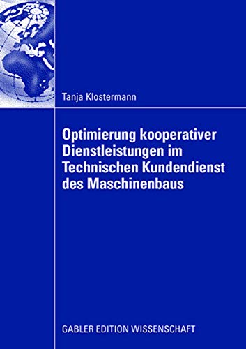 9783834909039: Optimierung kooperativer Dienstleistungen im Technischen Kundendienst des Maschinenbaus