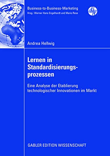 Stock image for Lernen in Standardisierungsprozessen : Eine Analyse der Etablierung technologischer Innovationen im Markt for sale by Chiron Media