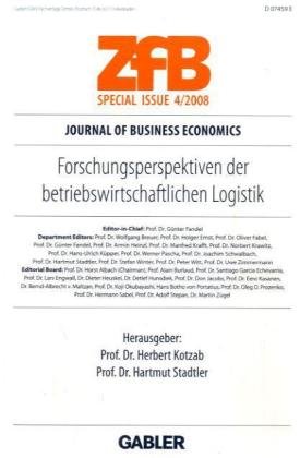 Stock image for Forschungsperspektiven der betriebswirtschaftlichen Logistik (ZfB Special Issue) for sale by Antiquariat BuchX