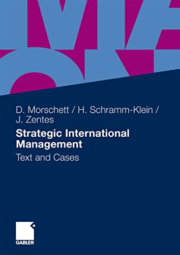 Stock image for Strategic International Management : Text and Cases for sale by Buchpark