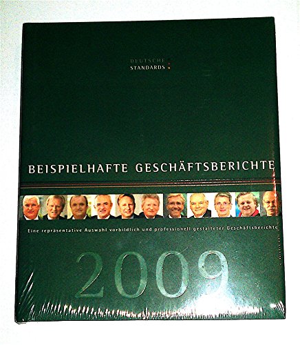 Stock image for Deutsche Standards - Beispielhafte Geschftsberichte: Eine reprsentative Auswahl vorbildlich und professionell gestalteter Geschftsberichte. Ausgabe 2009 [Gebundene Ausgabe] von Gisela Grosse (Autor), Gaby Borgmann (Autor), Rembert Horstmann for sale by BUCHSERVICE / ANTIQUARIAT Lars Lutzer