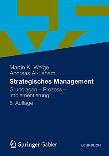 Beispielbild fr Strategisches Management: Grundlagen - Prozess - Implementierung zum Verkauf von medimops
