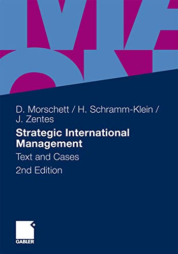 Beispielbild fr Strategic International Management: Text and Cases zum Verkauf von Phatpocket Limited