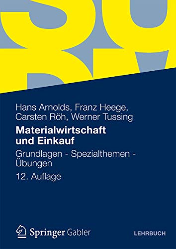 Beispielbild fr Materialwirtschaft und Einkauf: Grundlagen - Spezialthemen - bungen zum Verkauf von medimops