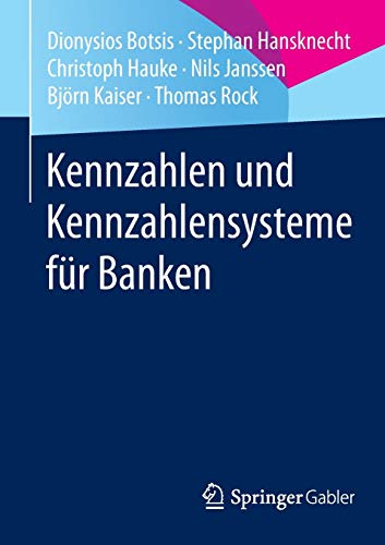 Stock image for Kennzahlen und Kennzahlensysteme fr Banken for sale by medimops