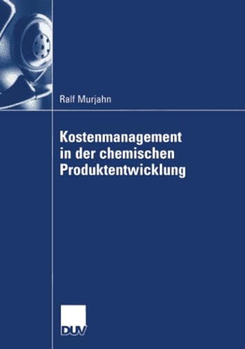 Stock image for Kostenmanagement in der chemischen Produktentwicklung for sale by Chiron Media